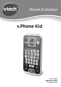 VTech v.Phone Kid Manuel utilisateur