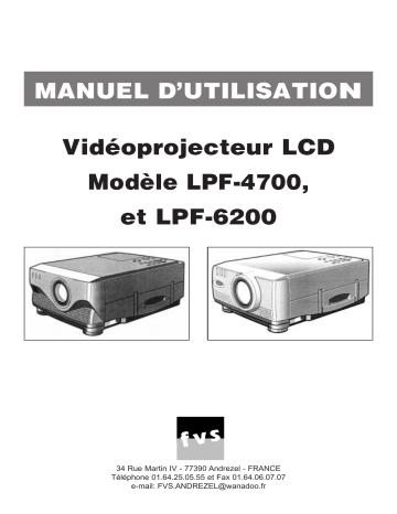 Manuel du propriétaire | FUJITSU SIEMENS LPF 6200 Manuel utilisateur | Fixfr