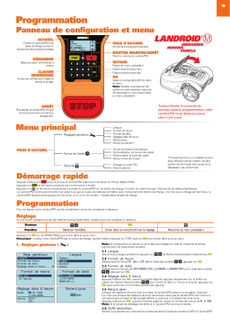 Worx Landroid M - WG796 Manuel utilisateur