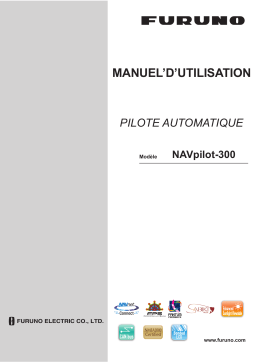 Furuno NAVPILOT 300 Manuel utilisateur