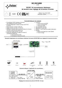 Pulsar DC/DC10SD Manuel utilisateur