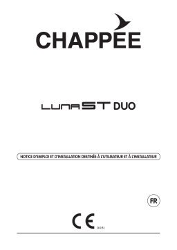 CHAPPEE LUNA DUO CF Manuel utilisateur