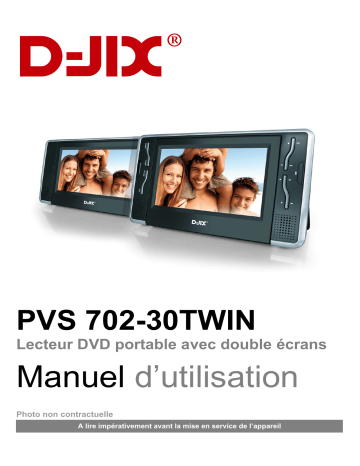 Manuel du propriétaire | D-JIX PVS 702-30 Twin Manuel utilisateur | Fixfr