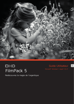DxO FilmPack v5 Manuel utilisateur