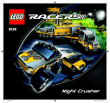 Guide d'installation | Lego 8134 Night Crusher Manuel utilisateur | Fixfr