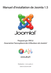 Joomla JOOMLA Manuel utilisateur