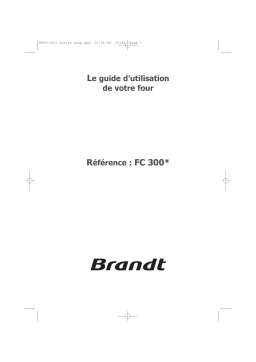 Brandt FC300BS1 Manuel utilisateur