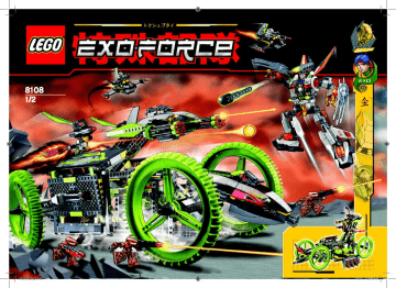 Guide d'installation | Lego 8108 Mobile Devastator Manuel utilisateur | Fixfr