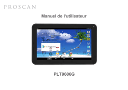 ProScan PLT 9606G Mode d'emploi