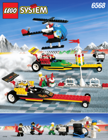 Guide d'installation | Lego 6568 Dragster Raceway Manuel utilisateur | Fixfr