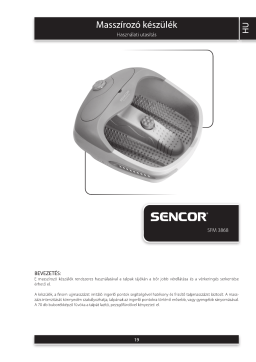 Sencor SFM 3868 Manuel utilisateur