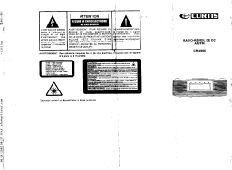 Curtis CR4966 Manuel utilisateur