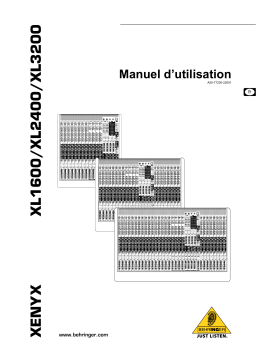 Behringer XL2400 Manuel utilisateur