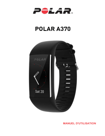 Polar A370 Manuel utilisateur | Fixfr