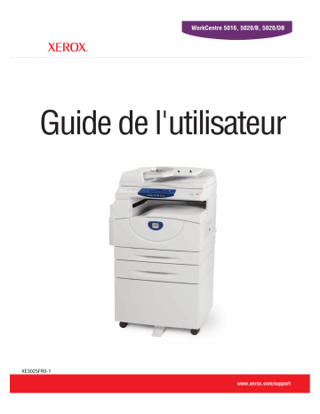 Xerox 5020 WorkCentre Mode d'emploi | Fixfr