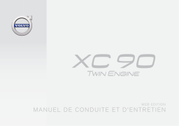 Volvo XC90 Twin Engine - 2016 Manuel utilisateur