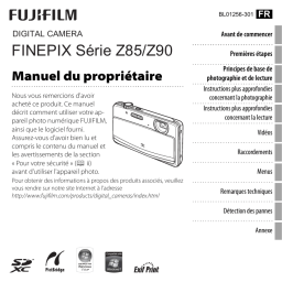 Fujifilm FinePix Z90 Mode d'emploi