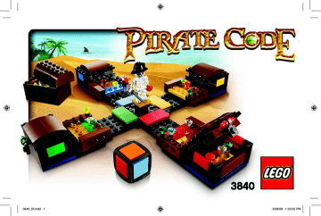 Guide d'installation | Lego 3840 Pirate Code Manuel utilisateur | Fixfr