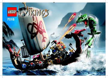 Guide d'installation | Lego 7018 Viking Ship challenges the Midgard Serpe Manuel utilisateur | Fixfr