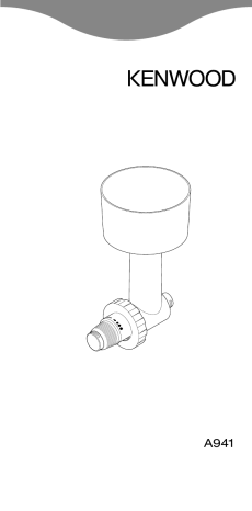 Manuel du propriétaire | Kenwood A941 Manuel utilisateur | Fixfr