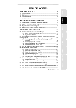 Hercules DUALPIX HD Manuel utilisateur