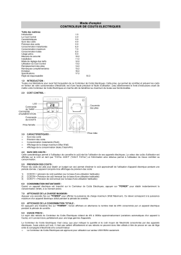 La Crosse Technology RS3362 Manuel utilisateur