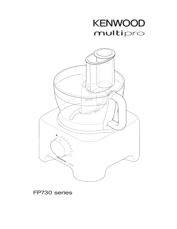 Manuel du propriétaire | Kenwood FP734 Manuel utilisateur | Fixfr