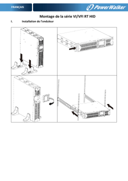 PowerWalker VFI 1000 RT HID UK Manuel du propriétaire