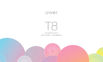 iRiver T8 Manuel utilisateur | Fixfr