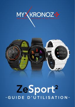 MyKronoz ZeSport 2 Manuel utilisateur