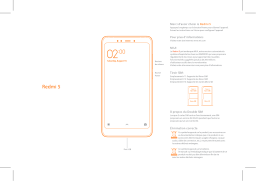 Xiaomi Redmi 5 Manuel utilisateur