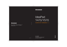 Lenovo IdeaPad Y570 Manuel utilisateur