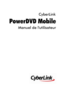 CyberLink PowerDVD Mobile 4 Android Mode d'emploi