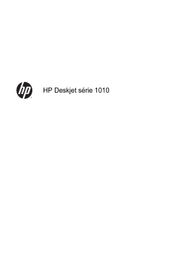 HP DESKJET 1010 Manuel utilisateur