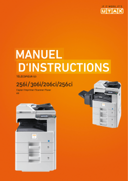 Utax 306i Fax System Manuel utilisateur