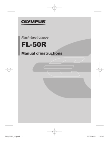 Manuel du propriétaire | Olympus FL-50R Manuel utilisateur | Fixfr