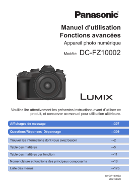 Panasonic DC FZ10002 Manuel utilisateur