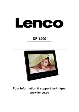 Lenco DF-1200 Manuel utilisateur