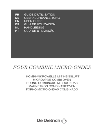 Une information important | De Dietrich DKC7340X Microwaves Manuel utilisateur | Fixfr