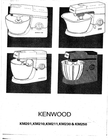 Manuel du propriétaire | Kenwood PROSPERO KM242 Manuel utilisateur | Fixfr