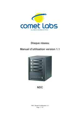 Comet Labs NDC Manuel utilisateur