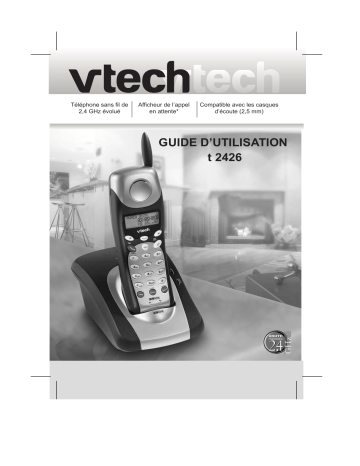 Manuel du propriétaire | VTech VT 2426 Manuel utilisateur | Fixfr