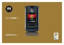 Motorola MOTO RAZR.2 V8 luxury edition Mode d'emploi