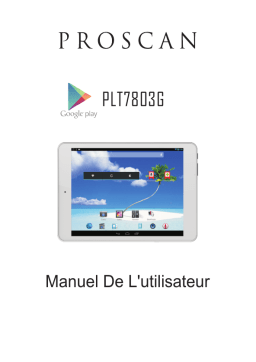 ProScan PLT 7803-G Manuel utilisateur