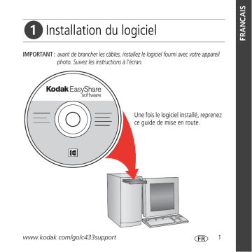 Kodak EasyShare C433 Mode d'emploi | Fixfr