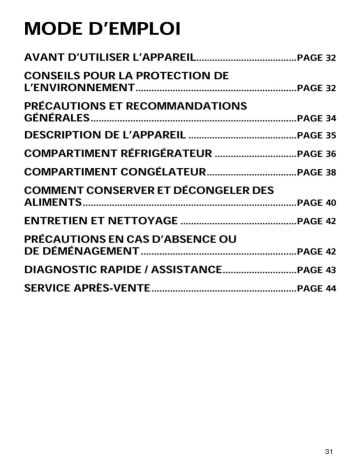 ARC 4178 IX | ARC 4138 IX | ARC 4178 | ARC 4178 AL | ARC 4188/IX/A+ | ARC 4188/AL/A+ | Mode d'emploi | Whirlpool ARC 4138 AL Manuel utilisateur | Fixfr