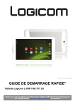 Logicom L-ixir Tab 701 Manuel utilisateur