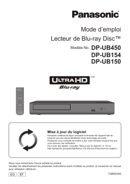 Panasonic DVD-S500EP Manuel utilisateur