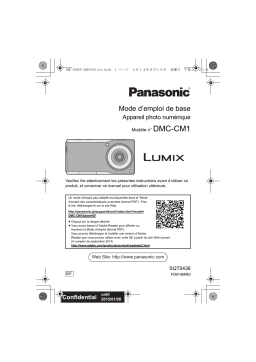 Panasonic DMC CM1 Mode d'emploi