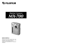 Fujifilm MX 700 Mode d'emploi